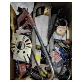 Miscellaneous tools including, stapler, Allen