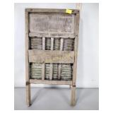 Rustic vintage washboard from Natl Washboard Co