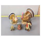 Misc Thanksgiving kitchen and dining figurines