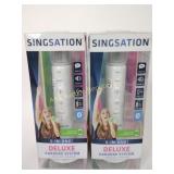 (2) New Singsation karaoke wireless speakers