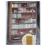 Sadder multimedia storage tower