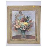 Framed limited edition Renoir print on canvas -