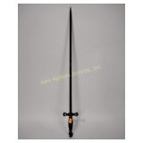 Masonic sword measures approximately 35 inches in
