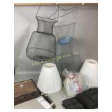 Fishing equipment, leg weights, Coleman heat