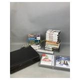 Zenith VHS Recorder/Player (working), VHS videos