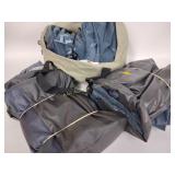 Inflatable air mattress with electric air pump,