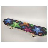 Skateboard, with metroller shoulder strap,