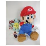 Mario plush, Yoshi mini figure collectibles