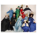 Gone with the wind character dolls in excellent