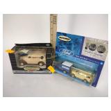 Diecast metal 1938 Chevy panel truck in original