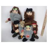 Duck Dynasty Stuffed Dolls