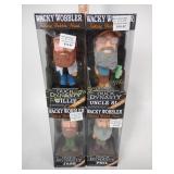 Four Duck Dynasty Wacky Wobblers - unopened