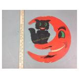 E. H. Luhrs Halloween die cut - some tears and