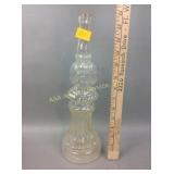 Antique French mold blown bottle
