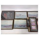 Canvas Seat Savers, framed pictures incl.