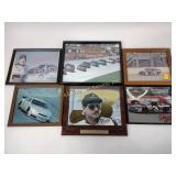 Framed NASCAR pictures