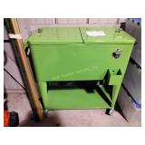 Cooler with bottle opener, dome scratches