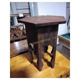 Arts & crafts Moorish style tabouret table 15 x