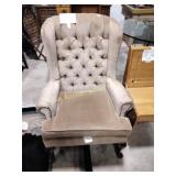 Lewittes furniture Wing back chair,  some wear