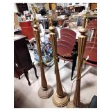 (3) floor lamps