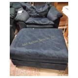 Oversize chair and ottoman,  needs cleaned,  tear