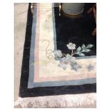 Area rug, needs cleaned, 94 x 125