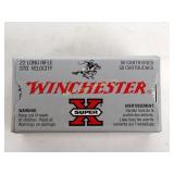 Winchester Super X 22 LR T22 Target 40 gr. Full