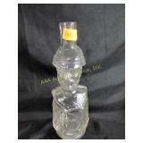 Antique mold blown bottle