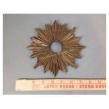 Bronze sunburst picture frame - missing
