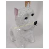 Royal Adderley bone china dog decanter - cork