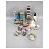 Assorted Lighthouse Figurines