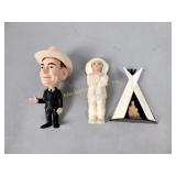 1964 Remco Lyndon Johnson Figurine 5.5 inches,