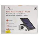 Unopened 7x6-inch Solar Panel Kit with 32GB SD