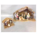 Nativity Scene including Ceramic Figurines