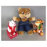 Dancing bear in original packaging, Tigger