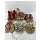 Ladies sandals, size 7, size 38