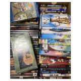 Assorted Collection of DVDs, Blu-ray and VHS