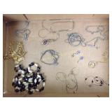 Jewelry, earrings, necklaces