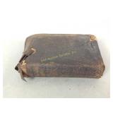 Vintage bible, worn