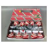 Santa novelty lights, some damage to box