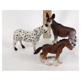 3 Schleich animals
