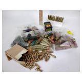 Ammo assortment including reloads, shotgun