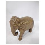 Carved wood elephant