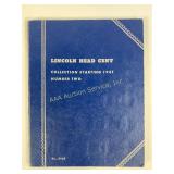 Lincoln Heat Cent #2 starting 1941 partial book