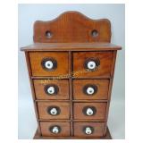 Primitive spice drawers