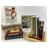 Cookbooks including afternoon tea, grandma used