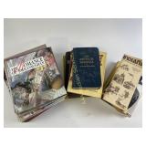 Books including dollhouse, puppet, crafts,