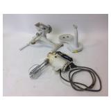 Sunbeam mixer - vintage, grinder