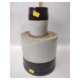 Ceramic crocks, some shipping, one measures 6