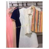 Retro clothing including jacket, dresses, ladies